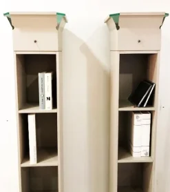 Libreria in laccato opaco stile design Albor B&b barcellona Design