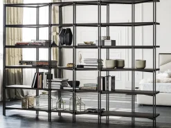 Libreria in stile moderno Cattelan in legno Offerta Outlet