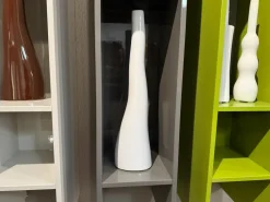 Libreria Jesse in laccato lucido scontata -30%: scopri Buk