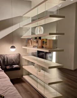 Libreria Lago in laccato opaco a prezzo scontato: scopri Air lago libreria