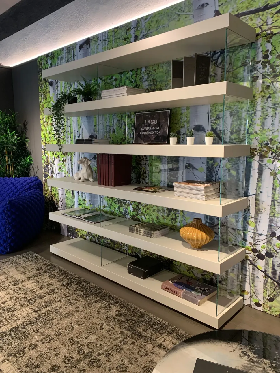 Libreria Lago in laccato opaco in Offerta Outlet: scopri Air - mdw24