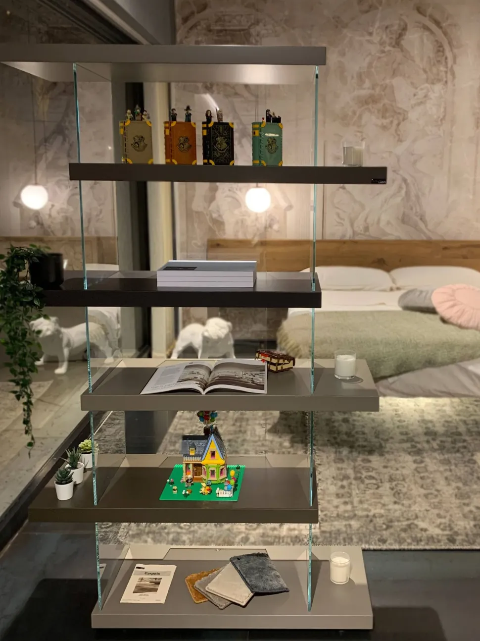 Libreria Lago in laccato opaco scontata -33%: scopri Air - versione 1462