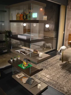 Libreria Lago in laccato opaco scontata -33%: scopri Air - versione 1462