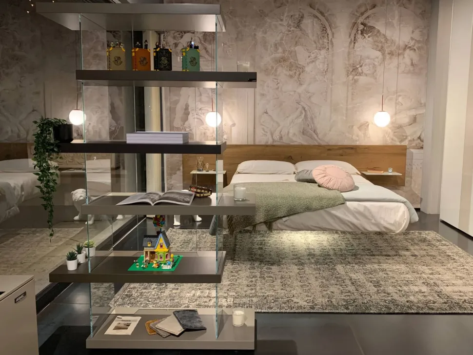 Libreria Lago in laccato opaco scontata -33%: scopri Air - versione 1462