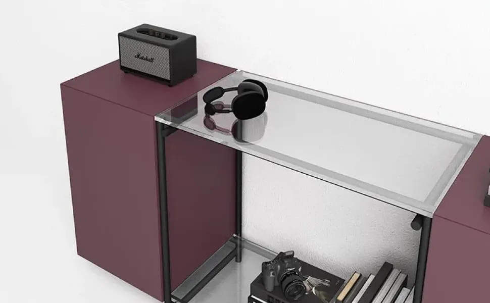 Libreria Libra Minotti in OFFERTA OUTLET. Design italiano!