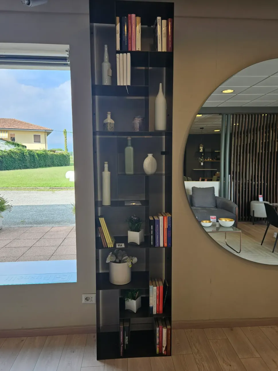 Libreria Libreria bontempi modello atena stile design di Bontempi in Offerta Outlet