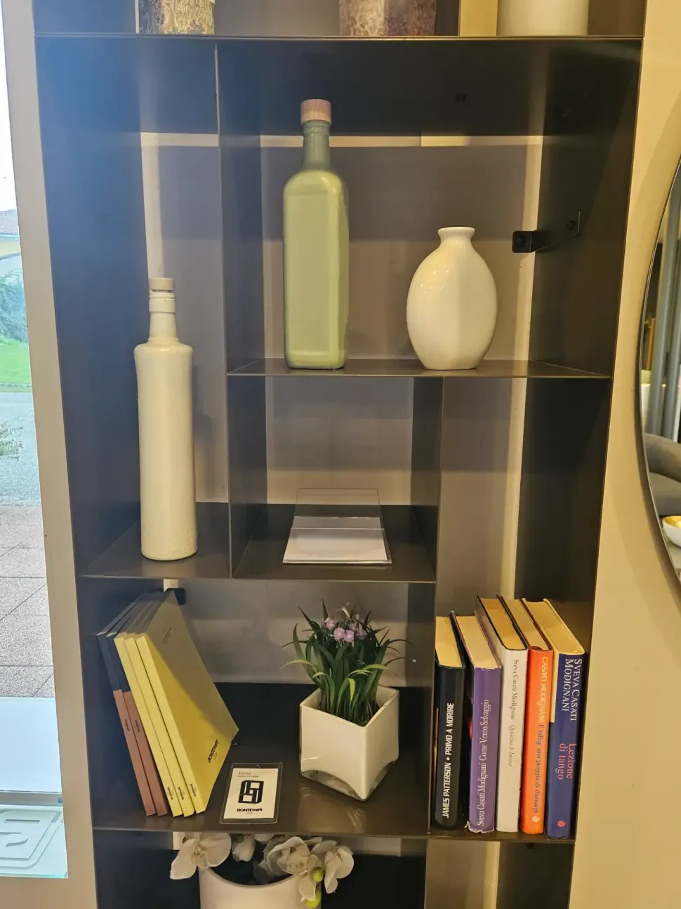 Libreria Libreria bontempi modello atena stile design di Bontempi in Offerta Outlet