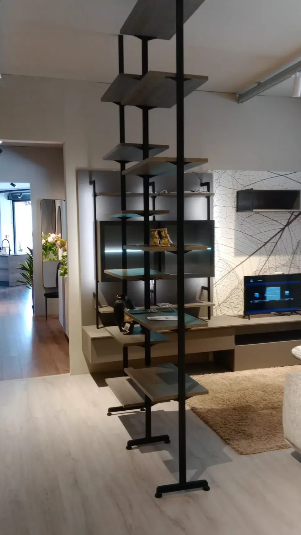 Libreria libreria interparete stile moderna di Imab scontata del 50%