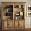 Libreria Libreria laccata con decori in promo sconto del 50% stile classico Libreria laccata con decori in promo sconto del 50% di Artigianale in offerta