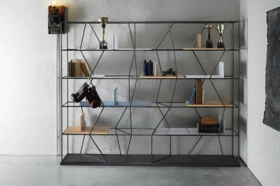 Libreria Libreria lexington Bontempi in stile design con forte sconto