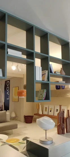 Libreria Libreria sospesa in stile design di Lago in OFFERTA OUTLET