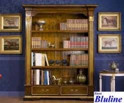 Libreria Libreria stile impero in promo-sconto del 45% in stile classico di Artigianale in OFFERTA OUTLET