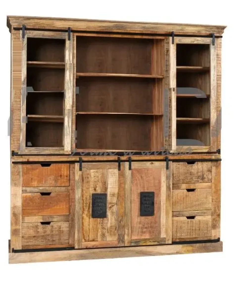 Libreria Libreria vetrina newport stile moderno Libreria vetrina newport di Outlet etnico in offerta