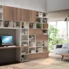 Libreria Living 568 stile moderno di Giessegi scontata