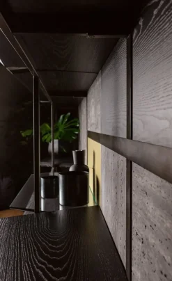 Libreria Macao in stile design di Cantori in OFFERTA OUTLET