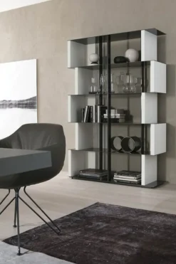 Libreria Manga  in stile moderno di Ozzio in OFFERTA OUTLET  affrettati