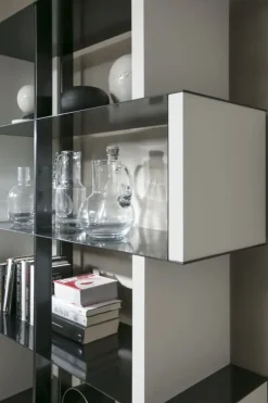 Libreria Manga  in stile moderno di Ozzio in OFFERTA OUTLET  affrettati