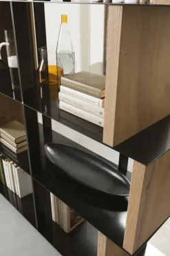 Libreria Manga  in stile moderno di Ozzio in OFFERTA OUTLET  affrettati