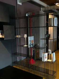 Libreria Metrica Mogg in stile design a prezzi outlet