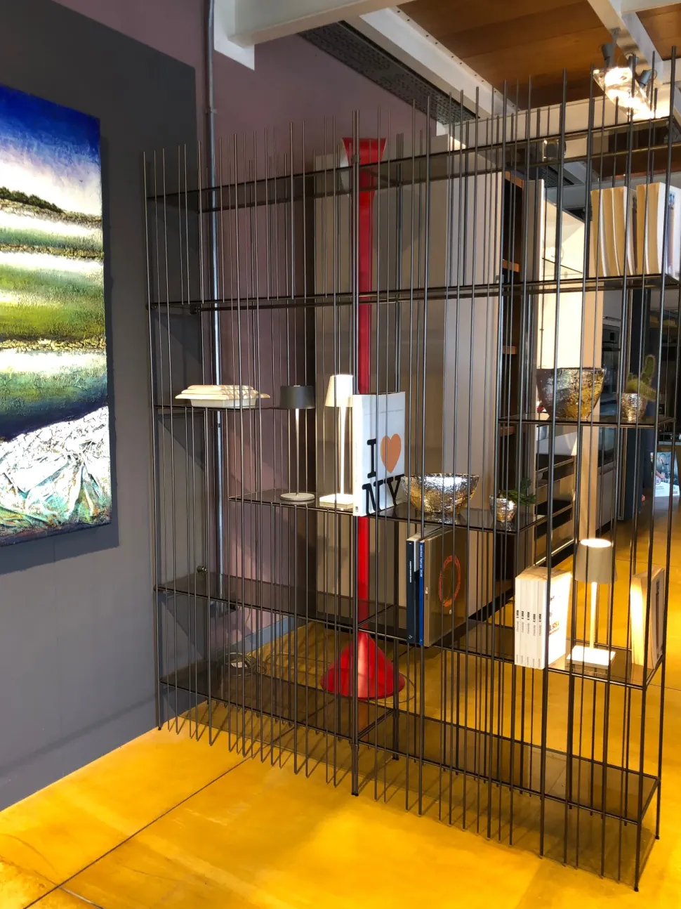 Libreria Metrica Mogg in stile design a prezzi outlet