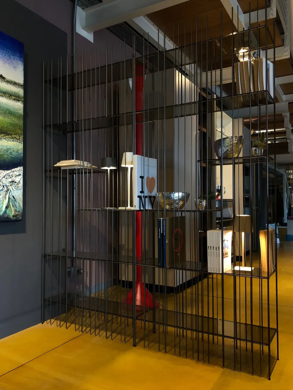 Libreria Metrica Mogg in stile design a prezzi outlet