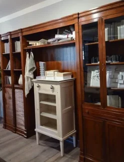 Libreria MG800 Marchetti noce nazionale massello