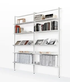 Libreria modello Acciaio a muro  di Desalto a prezzo riservato