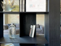 Libreria modello Blade bifacciale di Modulnova in Offerta Outlet