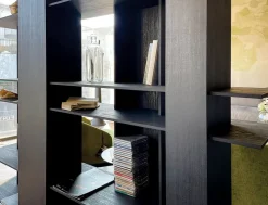 Libreria modello Blade bifacciale di Modulnova in Offerta Outlet