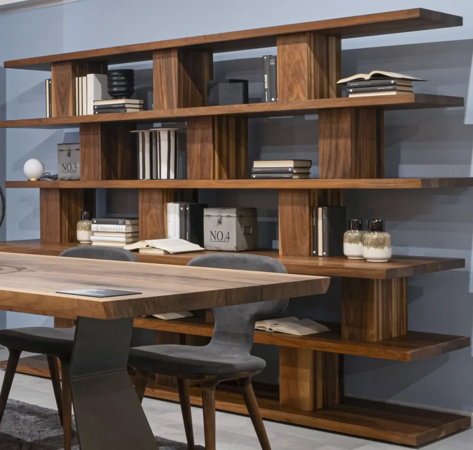 Libreria modello Bookshelf di Riva 1920 a prezzo riservato