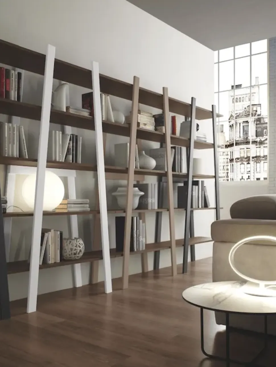 Libreria modello Diana di Capodarte in Offerta Outlet