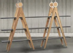 Libreria modello Etagere  di Dialma brown in Offerta Outlet