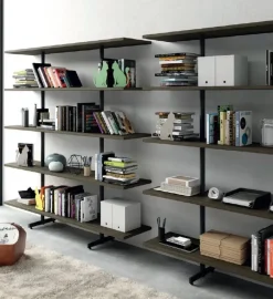 Libreria modello Kaffeina steelbox di Collezione esclusiva a prezzo scontato