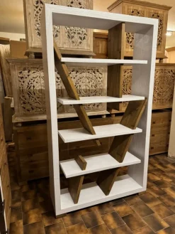 Libreria modello Libreria cross di Outlet etnico a prezzo scontato