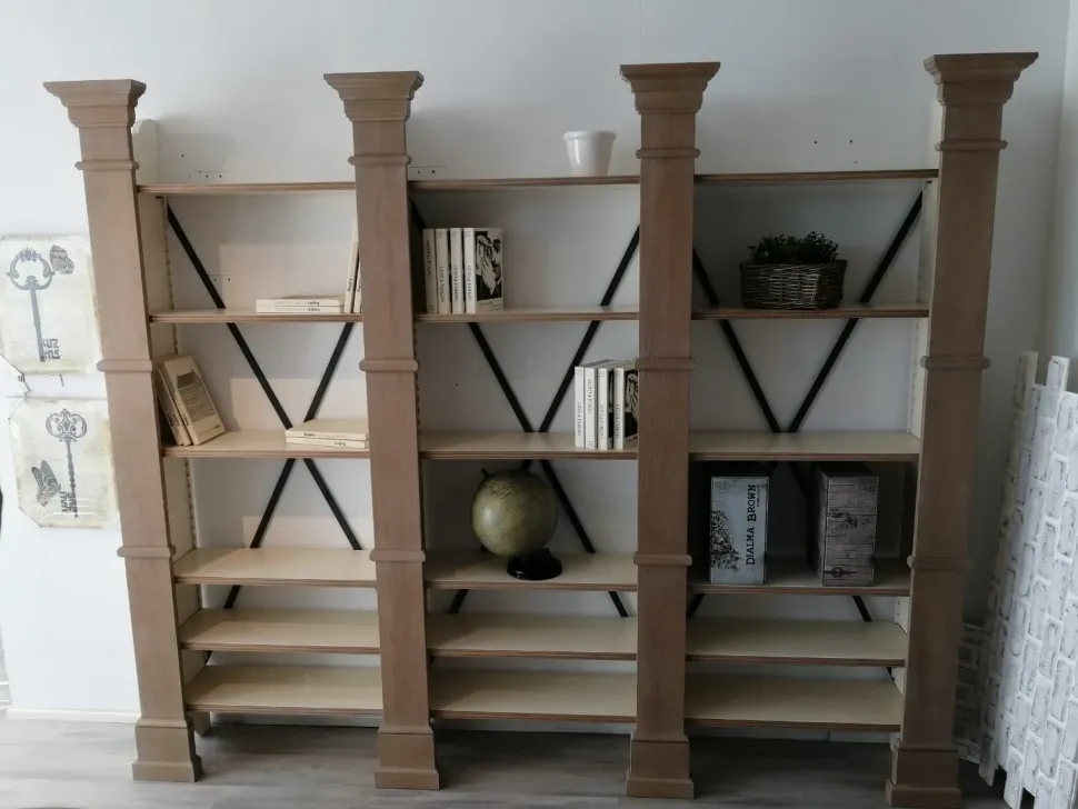 Libreria modello Libreria studio di Dialma brown a prezzo Outlet