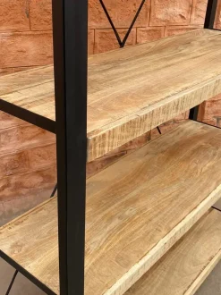 Libreria modello Libreria industrial 5 ripiani di Outlet etnico a prezzo Outlet