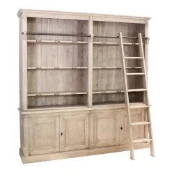 Libreria modello Libreria maxi english di Outlet etnico a prezzo Outlet