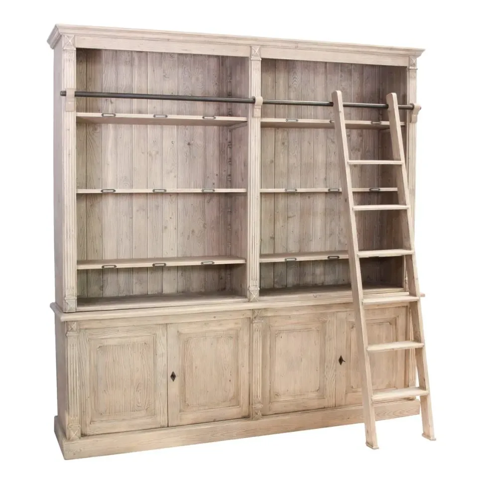 Libreria modello Libreria maxi english di Outlet etnico a prezzo Outlet