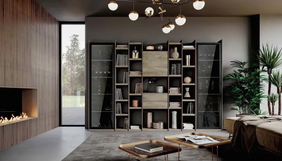 Libreria modello Qsm 612 di Imab a prezzo scontato