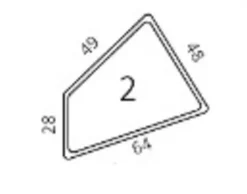 Libreria modello Space di Voltan in Offerta Outlet