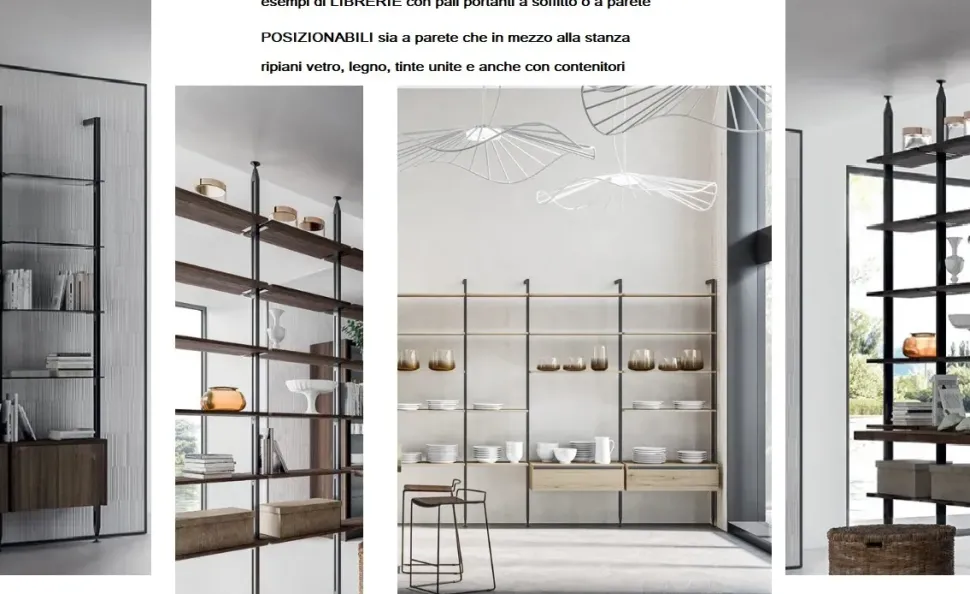 Libreria modello Stili di Gicinque in Offerta Outlet