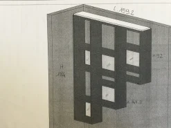 Libreria modello Weightless di Lago a prezzo Outlet
