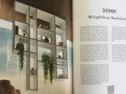 Libreria modello Weightless  di Lago a prezzo Outlet