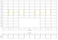 Libreria Modo rovere carbone in stile moderno di Sangiacomo in OFFERTA OUTLET