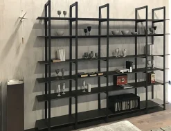 Libreria Modulnova in metallo a prezzo scontato: scopri Unlimited bifacciale