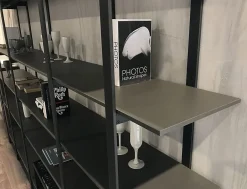 Libreria Modulnova in metallo a prezzo scontato: scopri Unlimited bifacciale