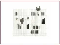 Libreria Mogg in metallo scontata -25%: scopri Metrica a white
