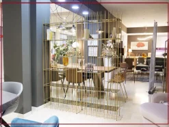 Libreria Mogg in metallo a prezzo Outlet: scopri Metrica oro