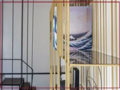 Libreria Mogg in metallo a prezzo Outlet: scopri Metrica oro