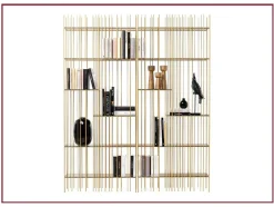 Libreria Mogg in metallo a prezzo Outlet: scopri Metrica oro